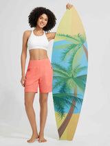 7" Knit Yoga Waist Short Beach Shorts