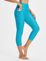 20" Knit Casual Mid-Length Swim Capris