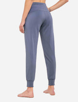 Baleaf Women's Laureate 27" Water-Resistant Thermal Joggers cbh037 Infinity Back