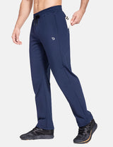 Baleaf Men's Laureate 29" Thermal Water-Resistant Pants cbh051 Ocean Cavern Side
