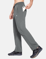 Baleaf Men's Laureate 29" Thermal Water-Resistant Pants cbh051 Smoked Pearl Side
