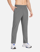 Baleaf Men's Flyleaf Quick- Dry Straight Pants dbd003 Steel Gray Main