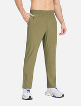 Baleaf Men's Flyleaf Quick- Dry Straight Pants dbd003 Burnt Olive Main