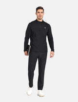Baleaf Men's Flyleaf Quick- Dry Straight Pants dbd003 Anthracite Full